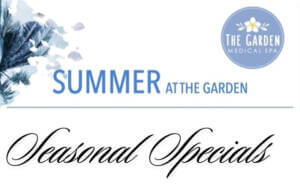 Summer At The Garden Seasonal Specials New